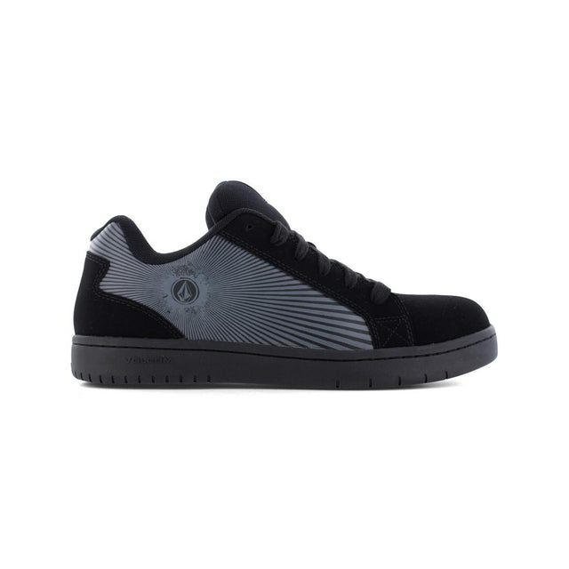 Volcom Stone Op Art Composite-Toe Work Shoe Black Grey VM30596 Hero Image