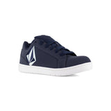 Volcom Women's Stone Composite-Toe Work Shoe Blue Navy VM30486F Lateral Image