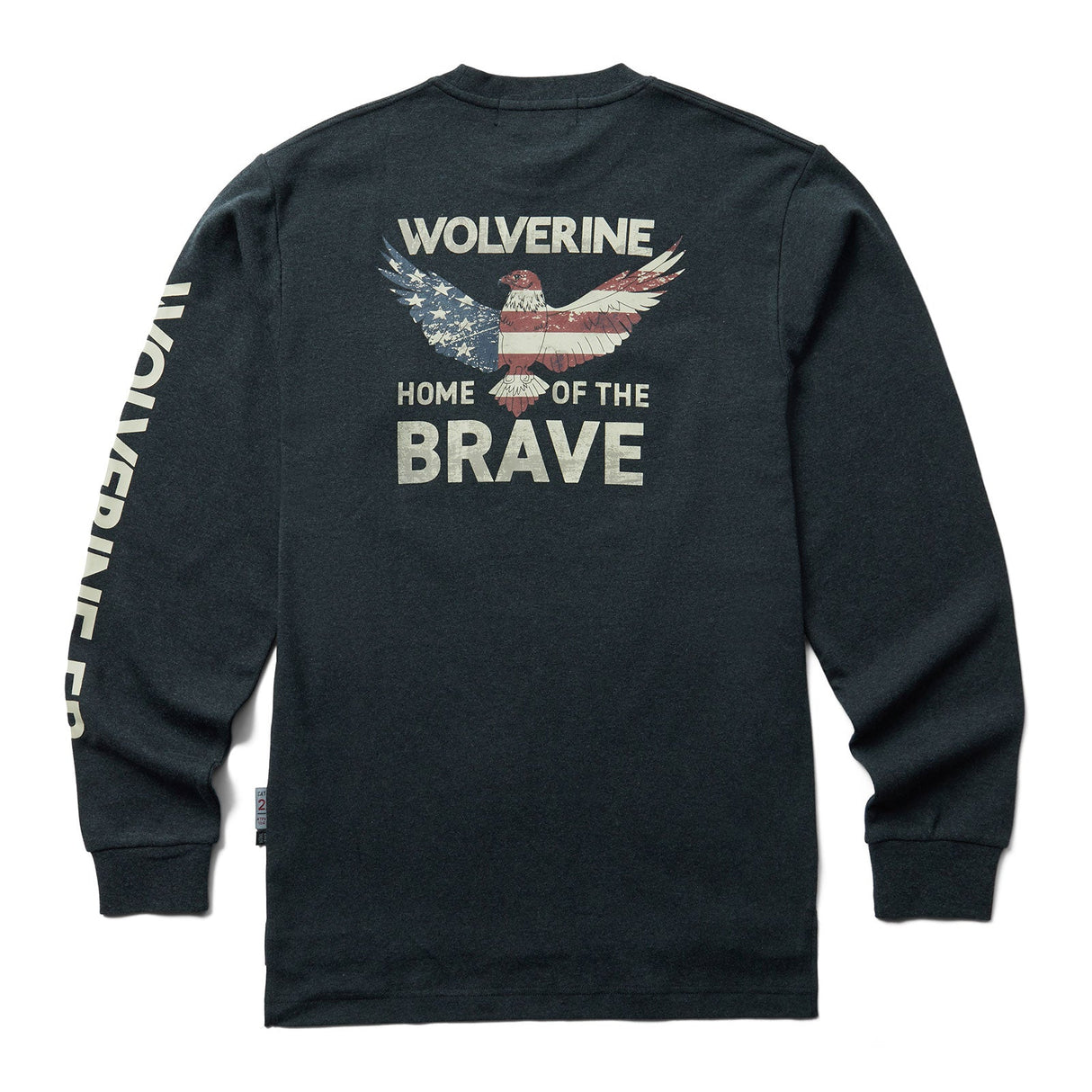 Fr Ls Graphic Tee Dk Brave