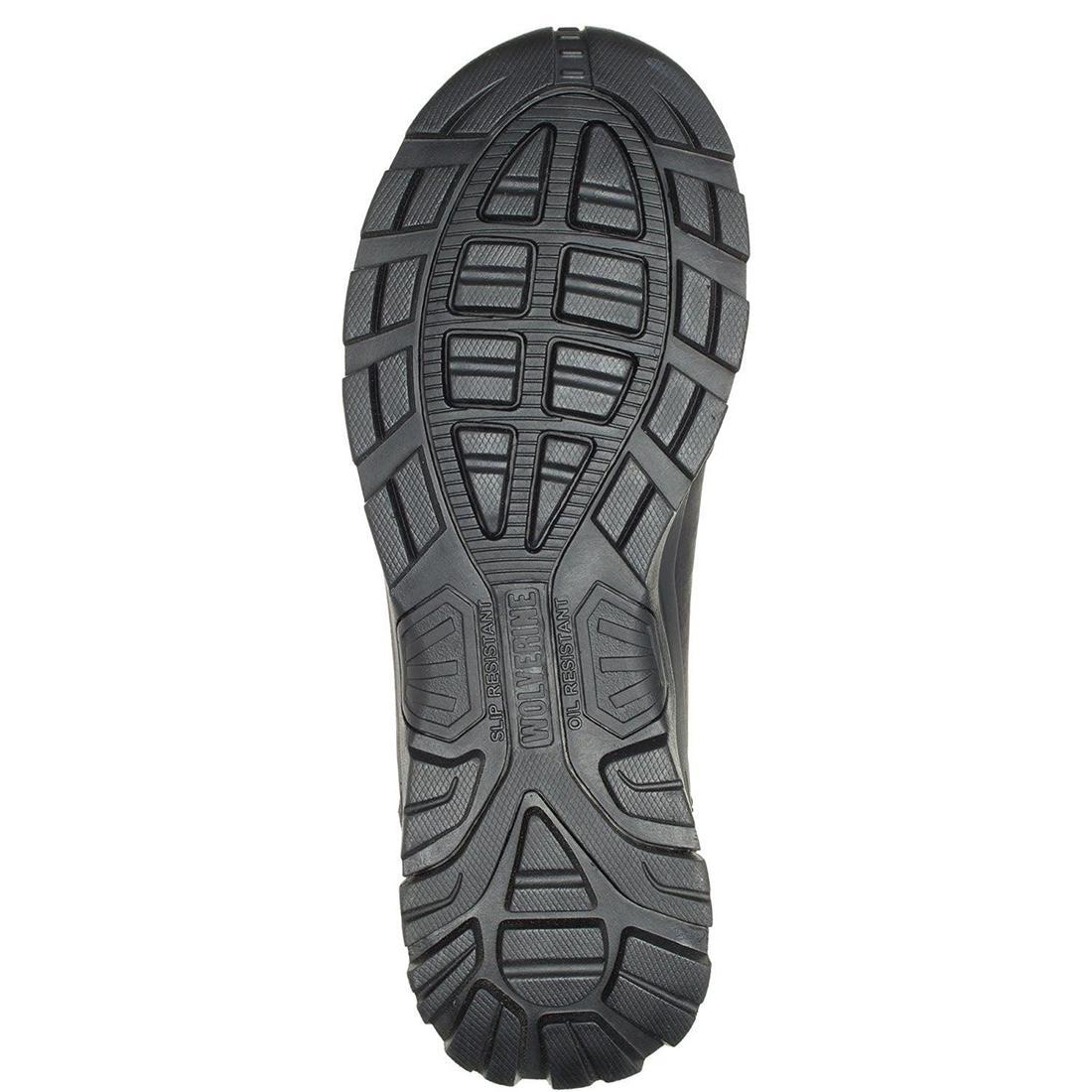 Grayson Waterproof Steel-Toe Mid Work Boot Black