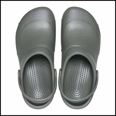 Crocs Classic Work Clog Charcoal upper