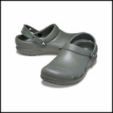 Crocs Classic Work Clog Charcoal medial view