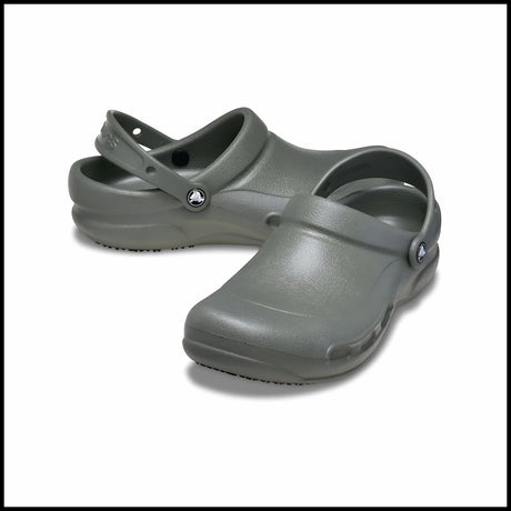 Crocs Classic Work Clog Charcoal medial view