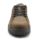Airwalk Camino Met Leather Internal Met Guard Composite Toe Work Shoes – Dark Coffee 8