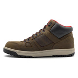 Airwalk Mongo Leather Composite Toe Work Shoes – Medium Brown 7