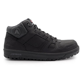 Airwalk Mongo Leather SD10 Composite Toe Mid Work Boots – Black 1