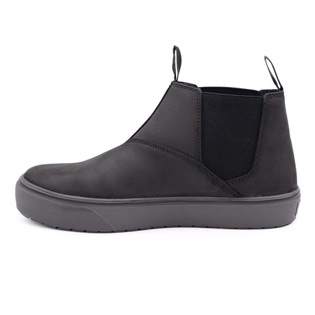 Airwalk Venice Leather Chelsea Composite Toe Work Boots – Black/Forged Iron 7