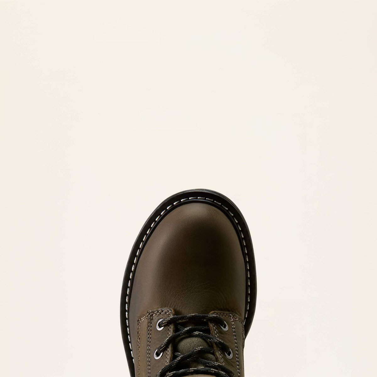 Ariat Casey 6" Composite Toe Work Boot in Shadow, toe view