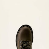 Ariat Casey 6" Composite Toe Work Boot in Shadow, toe view