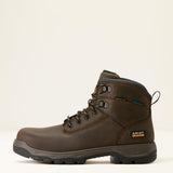 Ariat Turbo Duratread 6" Waterproof Carbon Toe Work Boot in Dark Brown, side view