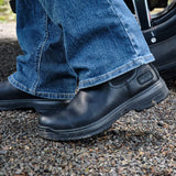 Ariat Turbo Chelsea Waterproof Work Boot in All Black, additional view