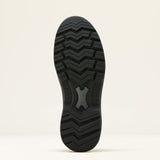 Ariat Turbo Chelsea CSA Waterproof Carbon Toe Work Boot in All Black, sole view