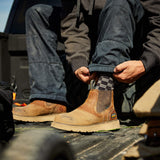 Ariat Rebar Wedge Chelsea Waterproof Work Boot in Distressed Brown, additional view
