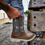 Ariat Activator VentTEK Wide Square Toe Steel Toe Work Boot in Alamo Brown, additional view
