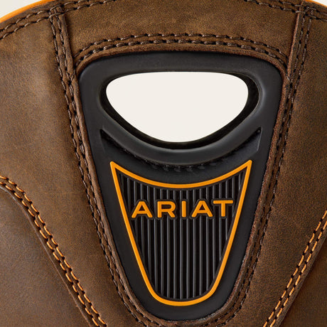 Ariat Longview Shock Shield MetGuard Waterproof Composite Toe Work Boot in Oily Distressed Brown, additional view