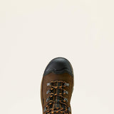 Ariat Endeavor 6" Waterproof Carbon Toe Work Boot in Rich Brown, toe view