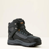 Ariat Outpace Shift 6" Waterproof Composite Toe Work Boot in Black, medial view