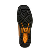 Ariat WorkHog XT Coil Wide Square Toe Carbon Toe Work Boot in Earth, sole view