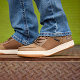 Ariat Outmatch Composite Toe Work Shoe in Brown Bomber, additional view