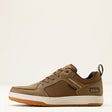 Ariat Outmatch Composite Toe Work Shoe in Brown Bomber, side view