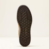 Ariat Outmatch Mid Composite Toe Work Shoe in Brown Bomber, sole view