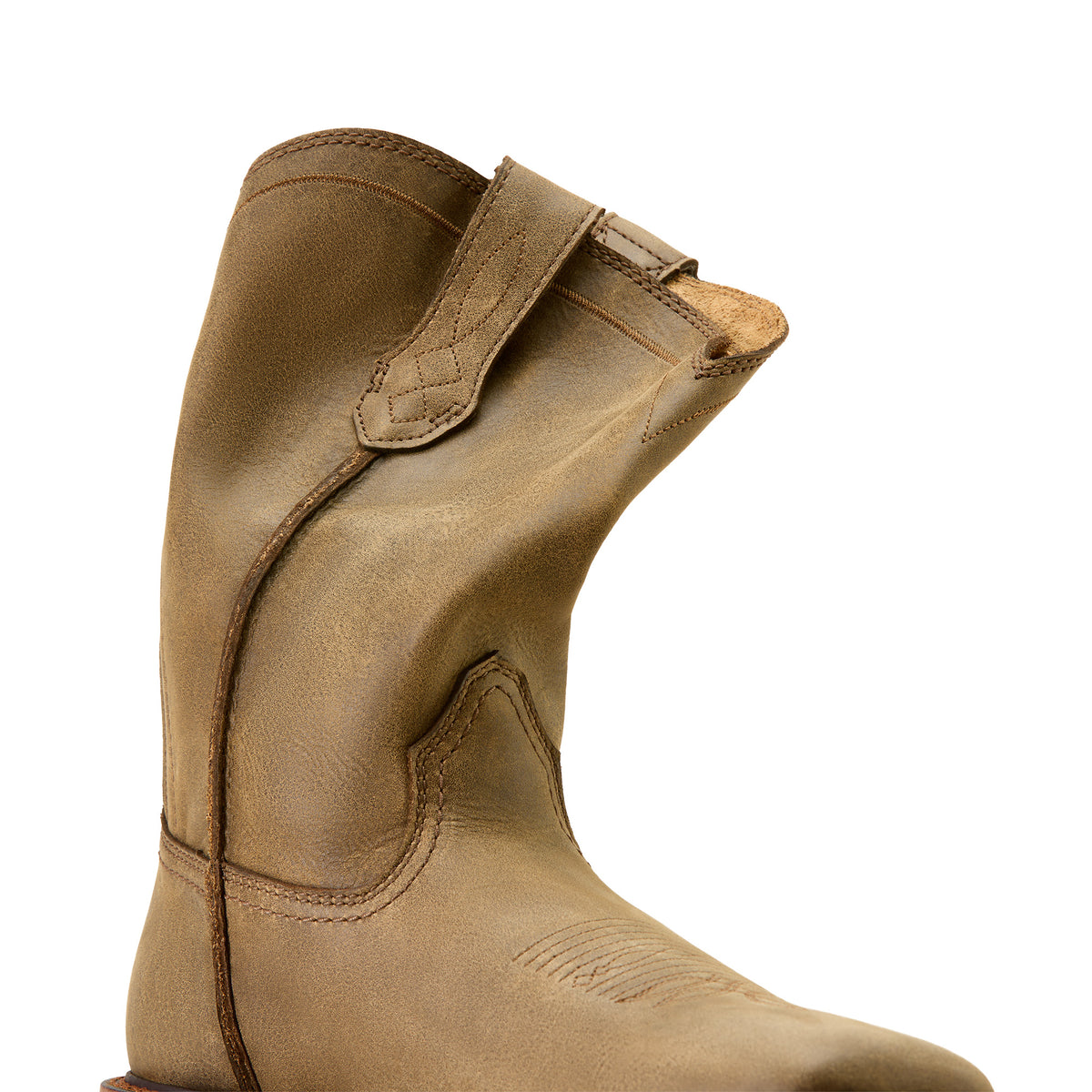 Ariat Activator Wide Square Toe  Work Boot in Brown Bomber, detail01 view