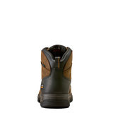 Ariat Turbo Duratread CSA 6" Waterproof Carbon Toe Work Boot in Rich Brown, heel view