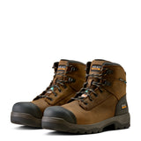 Ariat Turbo Duratread CSA 6" Waterproof Carbon Toe Work Boot in Rich Brown, pair view