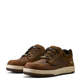 Ariat Outmatch Composite Toe Work Shoe in Distressed Brown, pair view