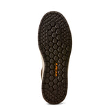 Ariat Outmatch Composite Toe Work Shoe in Distressed Brown, sole view