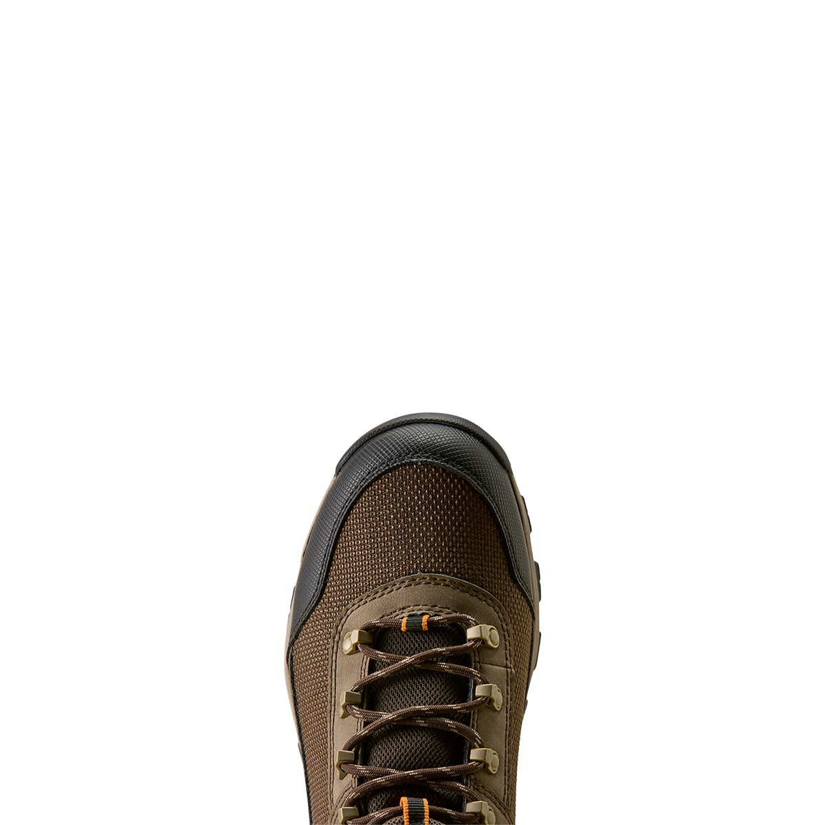 Ariat Stryker Neo 6" Waterproof  Work Boot in Light Bark, toe view