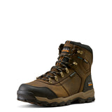Ariat Stryker Neo 6" Waterproof Composite Toe Work Boot in Dark Brown, three-quarter front view