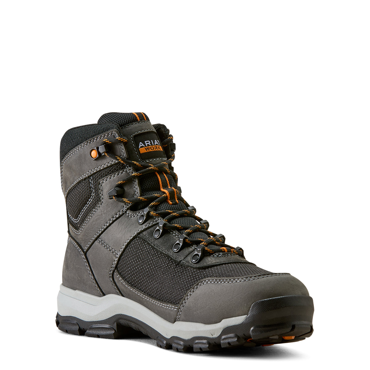 Ariat Stryker Neo 6" Waterproof Composite Toe Work Boot in Oil Slick, medial view