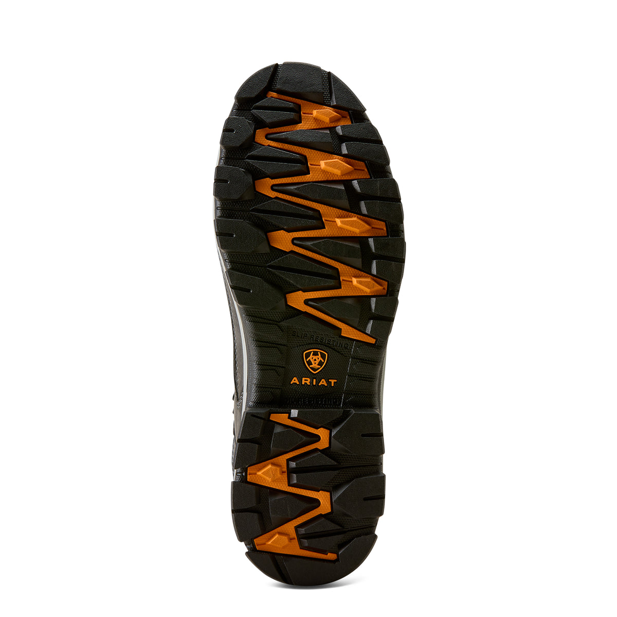 Ariat Stryker Neo 6" Waterproof Composite Toe Work Boot in Oil Slick, sole view