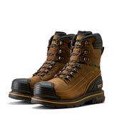 Ariat Stump Jumper 8" Waterproof Composite Toe Work Boot in Rye Brown, pair view