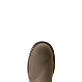 Ariat-Big Rig Chelsea Waterproof Work Boot Iron Coffee-10042545-Steel Toes-3