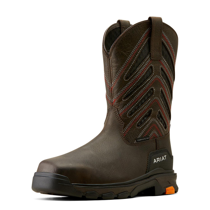 Ariat-Intrepid VentTEK Composite Toe Work Boot Iron Coffee-10050830-Steel Toes-2