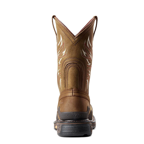 Ariat-OverDrive Wide Square Toe Composite Toe Work Boot Alamo Brown-10011933-Steel Toes-2