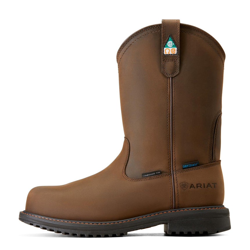 Ariat-RigTEK CSA Waterproof Composite Toe Work Boot Oily Distressed Brown-10035988-Steel Toes-5