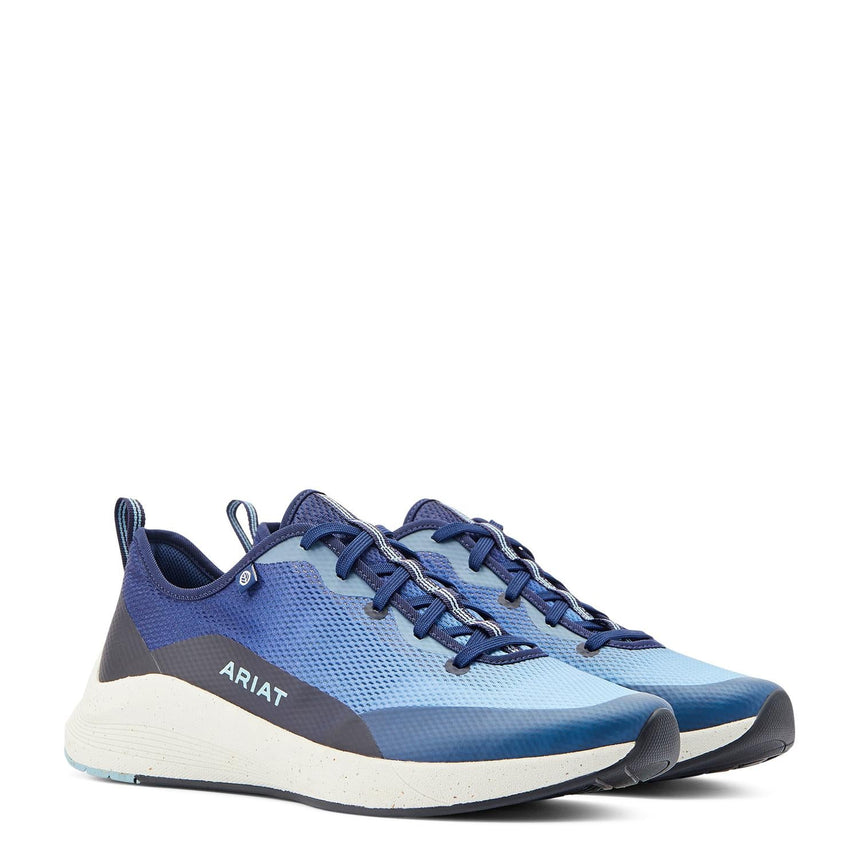 Ariat-ShiftRunner Work Sneaker Blue Waves-10042569-Steel Toes-4