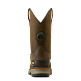 Ariat-Stump Jumper Pull-On BOA Waterproof Composite Toe Work Boot Iron Coffee-10048061-Steel Toes-4