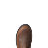 Ariat-Turbo Chelsea USA Assembled Waterproof Carbon Toe Work Boot Barley Brown-10036738-Steel Toes-6