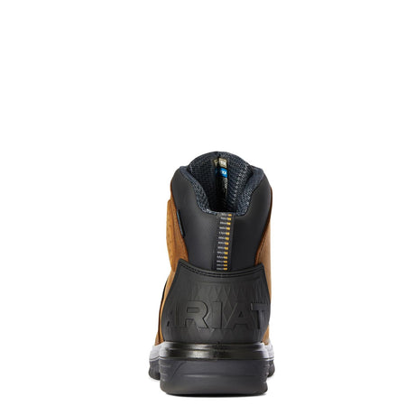 Ariat-Turbo Outlaw 6in Waterproof Carbon Toe Work Boot Barley Brown-10033996-Steel Toes-2
