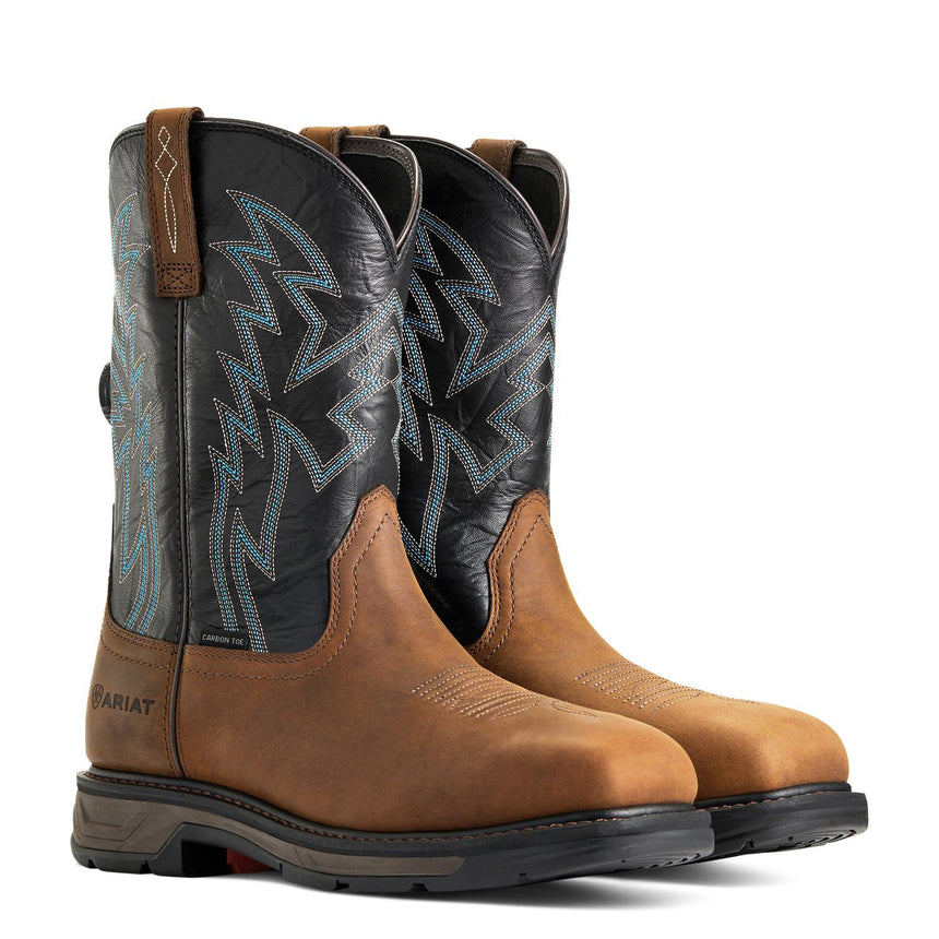 Ariat-WorkHog XT BOA Carbon Toe Work Boot Dark Earth-10038923-Steel Toes-5