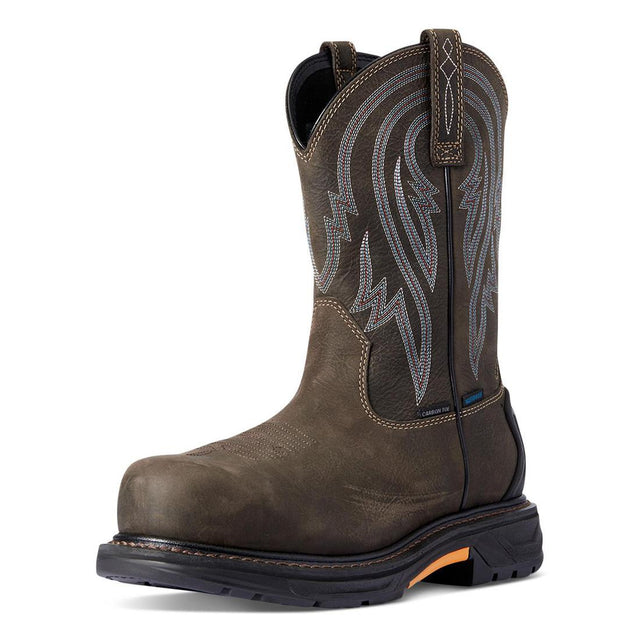 Steel-toes-WorkHog XT Tumbleweed Waterproof Carbon Toe Work Boot Iron Coffee-10035911-Steel Toes-1