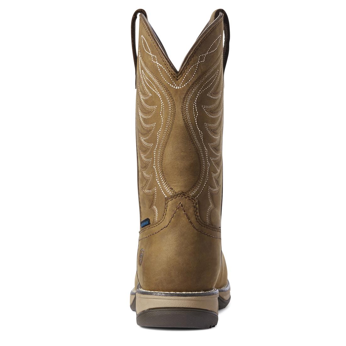 Ariat Anthem Women's Waterproof Composite Toe Work Boot - Brown Upper