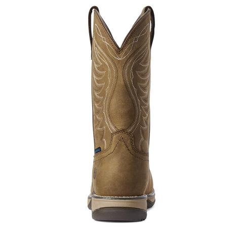 Ariat Anthem Women's Waterproof Composite Toe Work Boot - Brown Upper