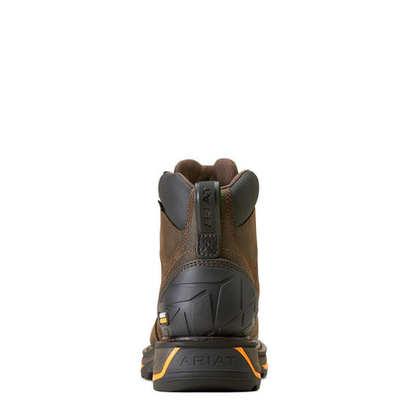 Ariat Big Rig 6 inch Soft-Toe Waterproof Boot Iron Coffee Heel