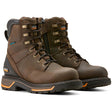 Ariat Big Rig 8 inch Soft-Toe Waterproof Boot Iron Coffee Profile