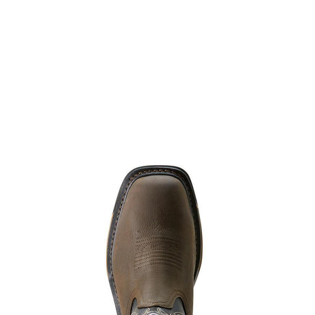 Ariat Big Rig BOA Soft-Toe Waterproof Boot Iron Coffee Upper